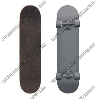 Skateboard RAW 3D Scan #2